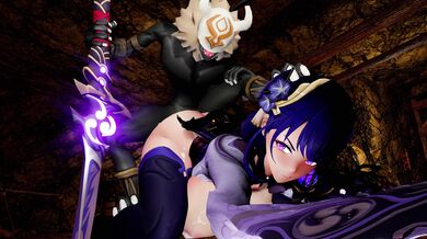 The Captive Warrior's Surrender: A Raiden Shogun Hentai Epic