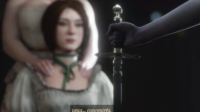 Darcey's Secret Brothel Adventures: A French-Subbed Nylon Fetish Escapade
