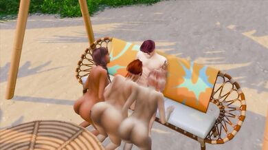 Beach Bangers - The Acuna Family's Debauchery Begins