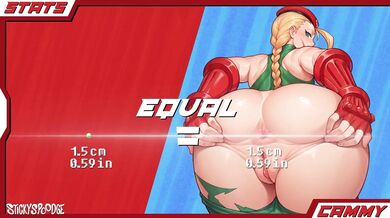 Naughty Ninjas Fighting for Pleasure: Cammy vs. Blanka in a Sexy Tease!