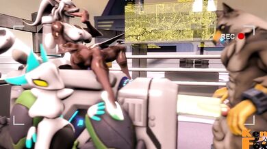 Megan's Threesome Fantasy Fulfilled with her Husband and the Mailman