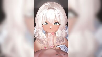 The Deep Throat of Black Kuro Gal Blowjob, Directed by Naochi