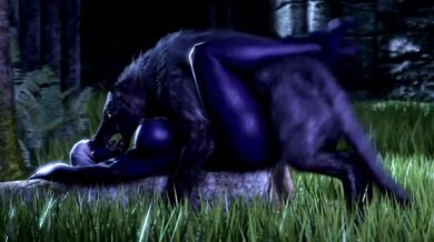 Naughty Queen Nualia Gets Tamed by a Horny Wolf in Intense Breeding Session