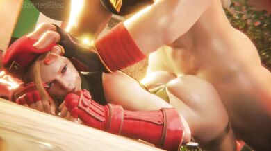 Street Fighter XXX: Cammy White and her Tiny Meat Sword