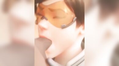 Blacked HMV: Tracer's Wild Anal Adventure