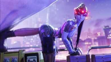 Wild Fucking on a Rooftop with Widowmaker and a Horse in 4K Quality [TheBartender]