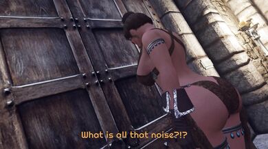 Masturbation Battles - A Sneak Peek at Skyrim's Hardcore Action!