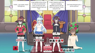 Konosuba's Inventory Gang Gets Naked for a Wild Strip Poker Night