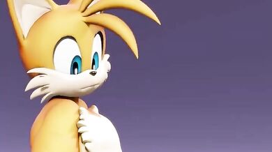 Rouge Gets a Faceful of Tails' Cum