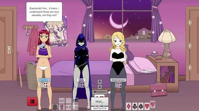 Superheroine Strip Poker Night: A DC Comics Female Characters Only Inventory