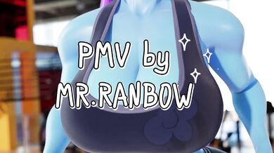 12 Inches of Slick Pony Cock in Motion