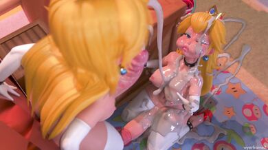 Two Sliced Peaches: A WyerframeZ Double Penetration Fantasy