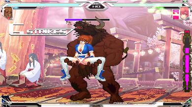 Kasumi vs. the Horny Minotaur in Dead or Alive 2: Erotic Adventure