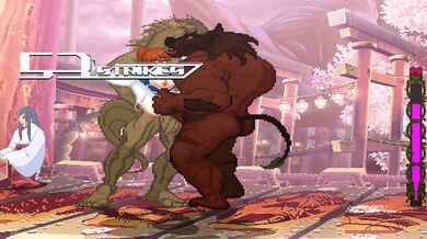Kasumi vs. the Horny Minotaur in Dead or Alive 2: Erotic Adventure