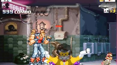 Two Hot Anime Babes Battle Against a Horny Monster in 'Zeta and Renamon vs. TOBF' Mash-Up!