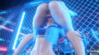 Cammy Gets Chun-Li's Face Deep Inside Her Wet Pussy (Spamgg69)