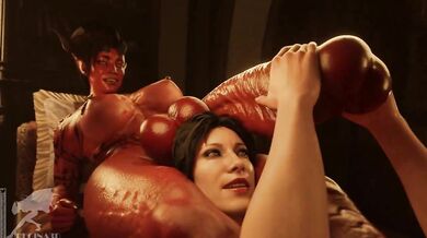 Fucking a Sexy Slut in the Ass with a Massive Cock (Regina3D)