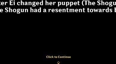 - Ei and the Shogun's Ultimate Faceoff