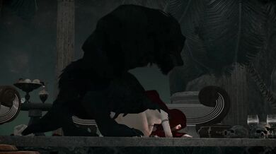 'Getting ready to be ravaged by the Big Bad Wolf in your Red Hood?'