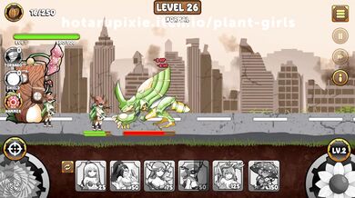 Insect Invasion Level 26: Plant Girls' Naughty Battles
