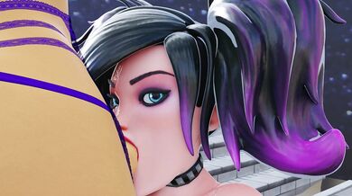 Evie's Deepthroat Debut