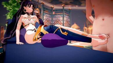 WATCH "ISHTAR-SIDE FOOTJOB WITH BAZETT" NOW