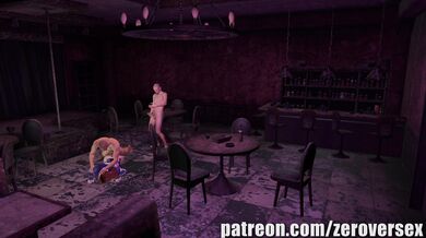 Busty Babe Gets Nailed at the Watering Hole!