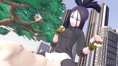 Busty Pokémon Trainer Zinnia's Sexual Battle in ORAS!