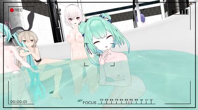 Naked Chicks Caught on Camera in the Bathroom!