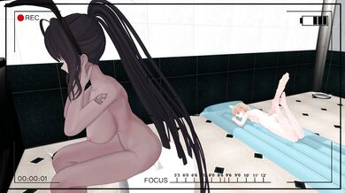 Naked Chicks Caught on Camera in the Bathroom!