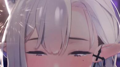 [Yuri_Akira] Cum-flooded Kitty - Milky Tits and Swollen Clit