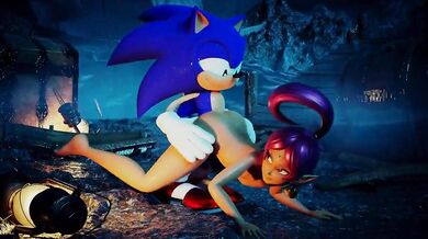 Fast Fucking With a Desert Princess: Sonic and Shahra's X-Rated Adventure