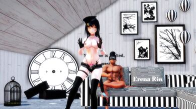 Watch hot erotic scenes with Eren and Rin as they have unbridled passionate sex in a post-apocalyptic world filled with titanic monsters.