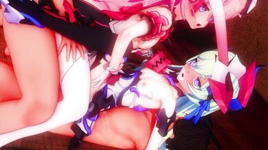 Beautiful Lady and Dirty Nerd