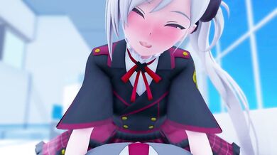 'Unleashed Passion Between Asagi and Mutsuki - Rules If You Can Withstand For 3 Minutes, You Win [Kaotaro12]'