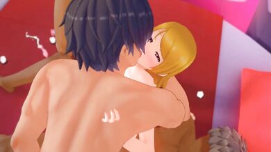 Slutty Koizumi Hanayo Fucks Every Dude in Sight