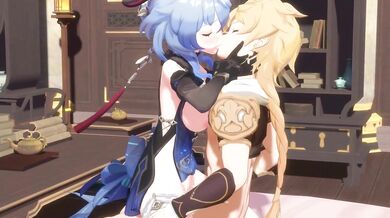 Ganyu's Lustful Night with Yuluer During the Lantern Festival [Remastered]