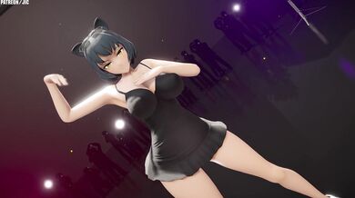 Bouncy Balls: RWBY's Blake Shakes Her Big Booty in 'Wiggle Wiggle'
