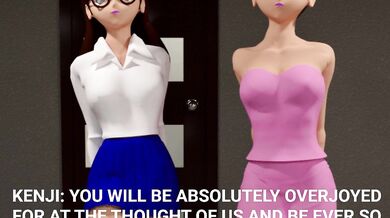 The Innocent Librarian's Naughty Double Date with Two Students