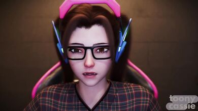 D.Va's Bootylicious Pose: A Masturbation Fantasy