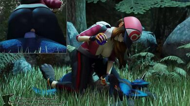 - Female Trainer Takes Control of Lucario in a BDSM Fantasy