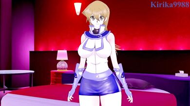 'Yu-Gi-Oh GX - Asuka Tenjouin and Alexis have passionate sex in a luxurious hotel suite'