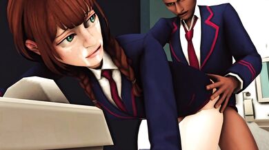 - Ditching School for a Hot Threesome