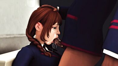 - Ditching School for a Hot Threesome