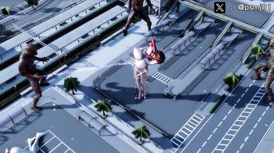 Futa Ultragirl Rescues Companion in First Episode of Epic Series
