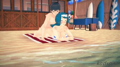 Beach Sluts Get Their Pussies Dripping Wet in the Sand