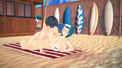 Beach Sluts Get Their Pussies Dripping Wet in the Sand
