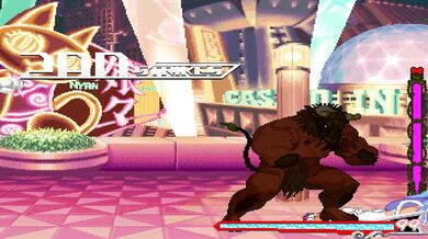 Felicia's Tail of Darkstalker Desires with the Monstrous Minotaur