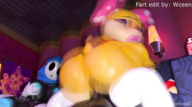 Naughty Wendy's Stinky Gas Attack!