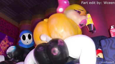 Naughty Wendy's Stinky Gas Attack!